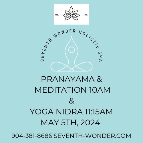 Pranayama with meditation & Yoga Nidra 