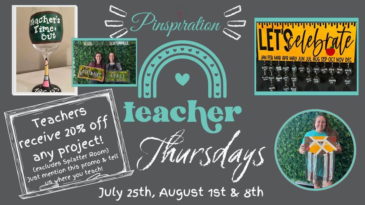 Teacher Thursdays!