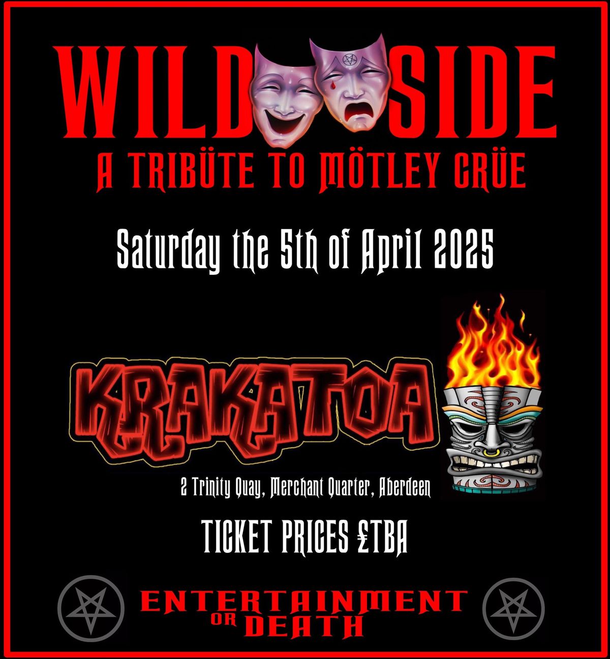 Wild Side at Krakatoa, Aberdeen