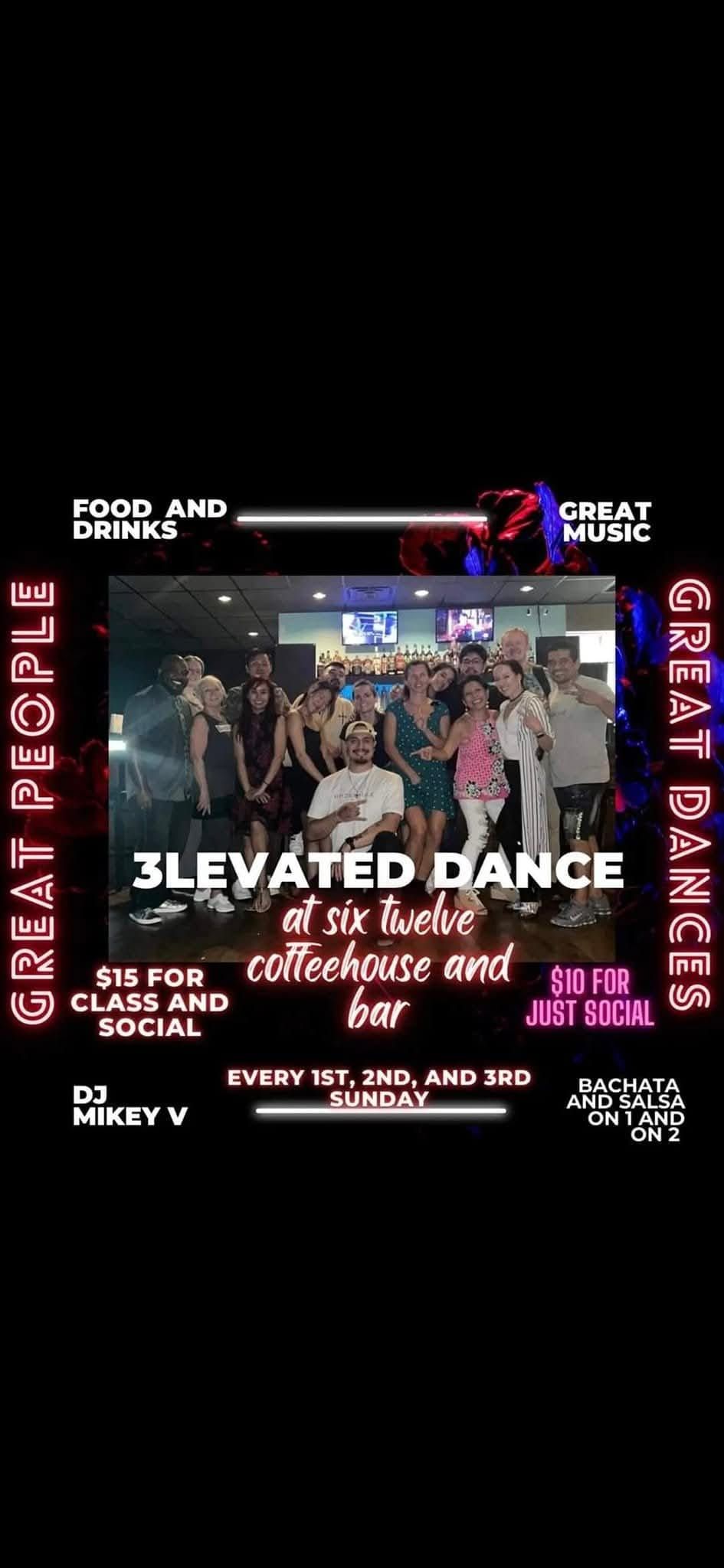 3levated Latin dance night!!! 