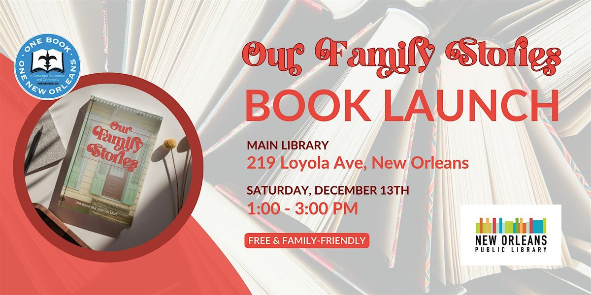 "Our Family Stories" Book Launch