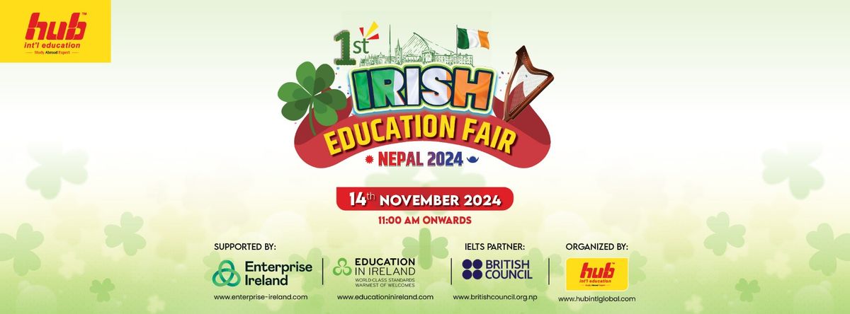 1st Irish Education Fair 2024!