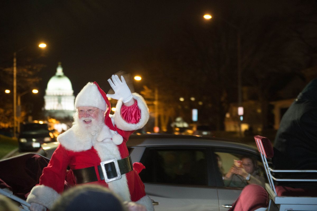 Santa at The Statehouse