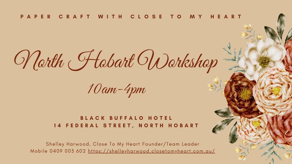 2023 July North Hobart Paper Craft Black Buffalo Hotel