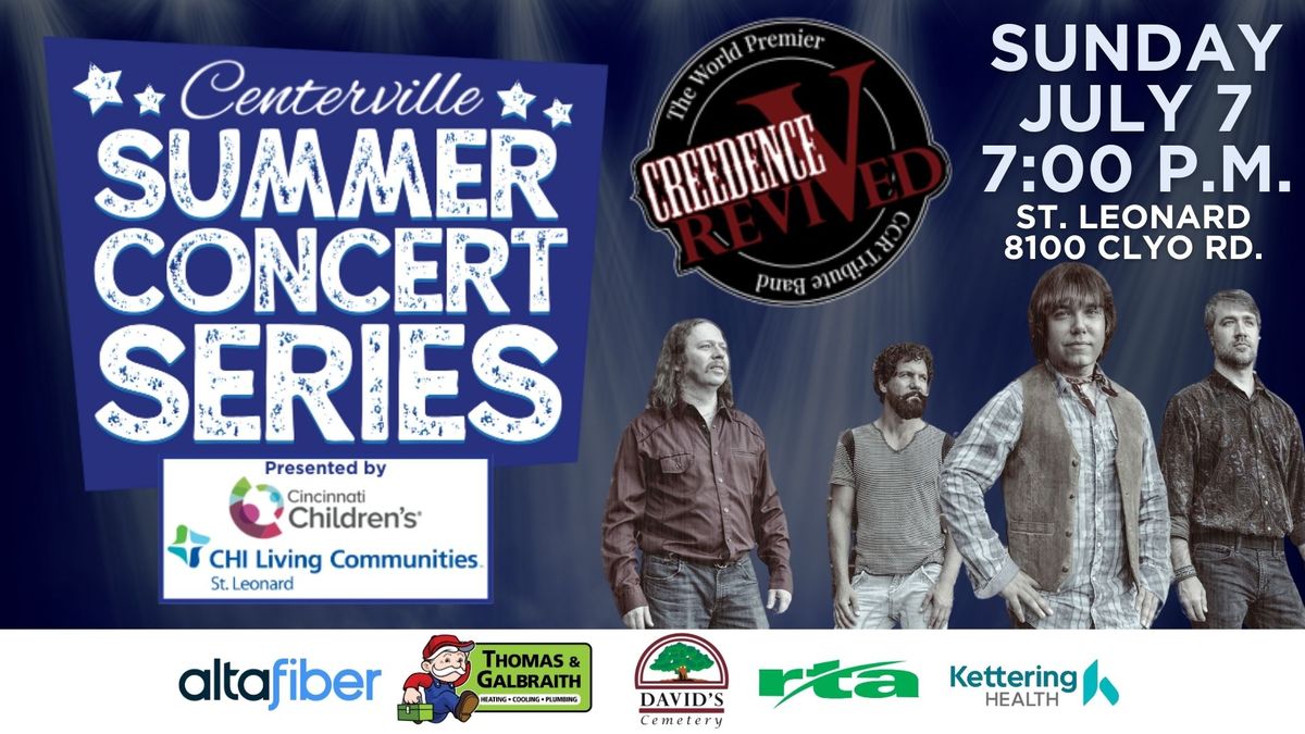 Centerville Summer Concert Series: Creedence Revived