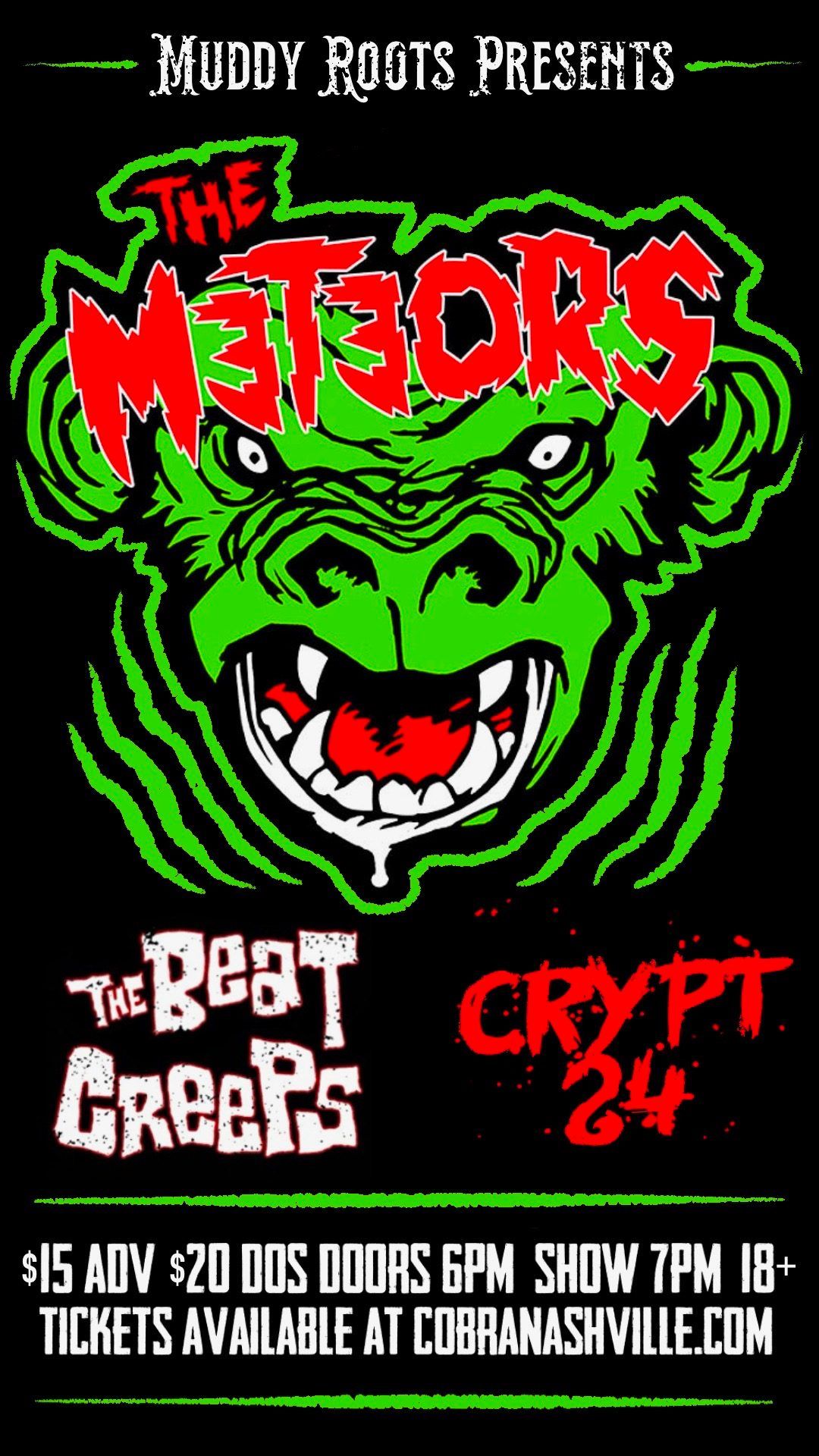 The Meteors | Beat Creeps | Crypt 24