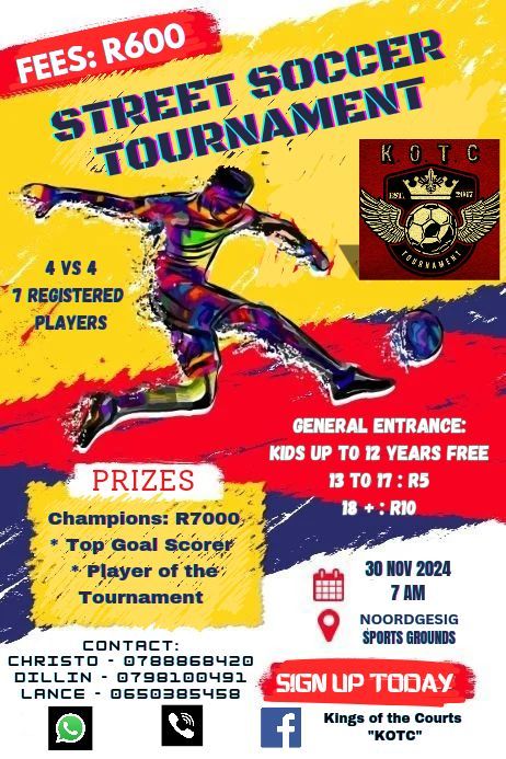 K.O.T.C STREET SOCCER TOURNAMENT