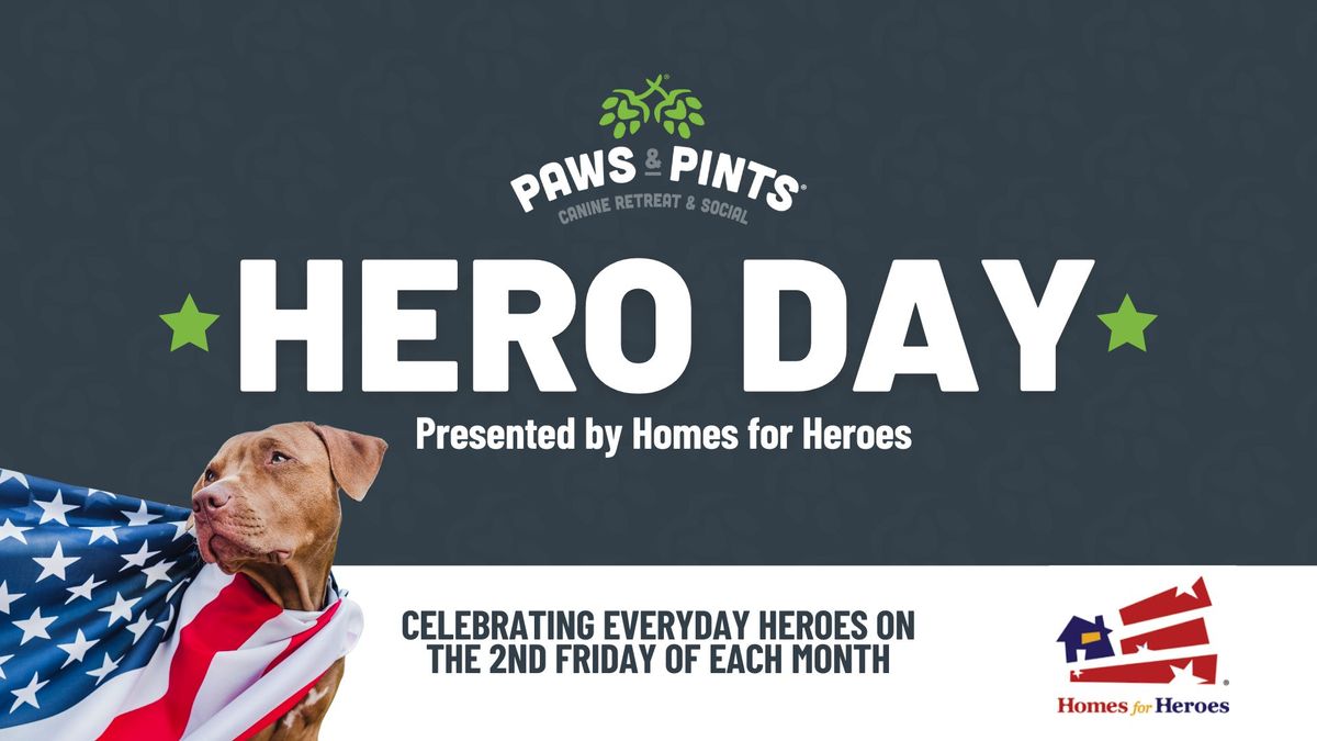 Hero Day at Paws & Pints