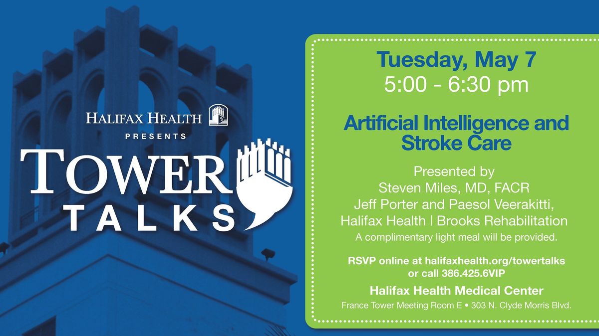 Artificial Intelligence and Stroke Care - Tower Talks