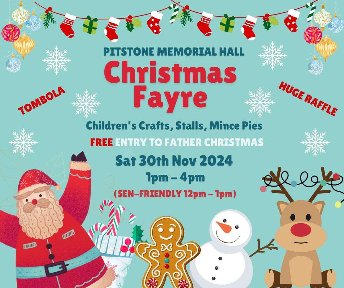 Pitstone Memorial Hall Christmas Fayre