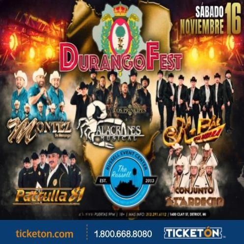 DURANGO FEST EN DETROIT MI