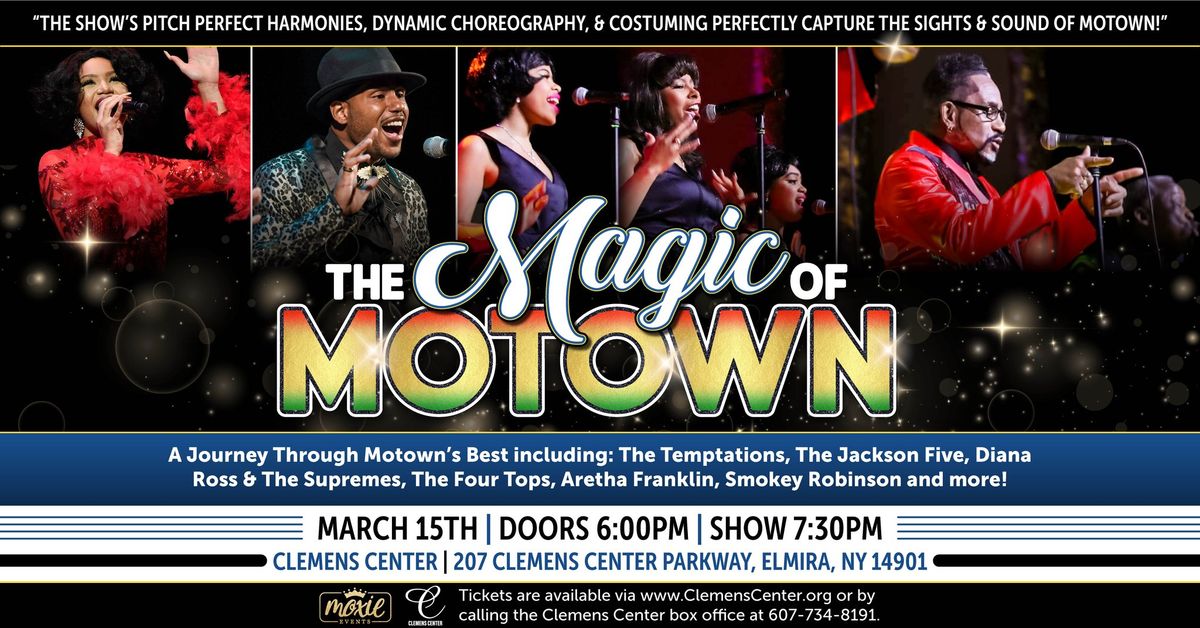 The Magic of Motown - Elmira, NY