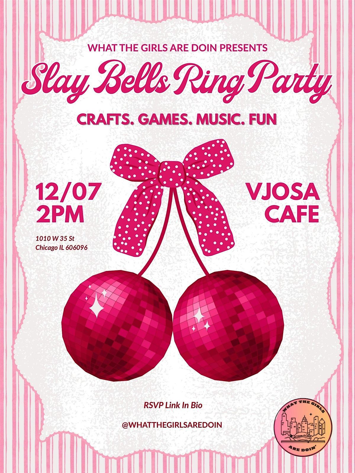 Slay Bell Rings: A Holiday Craft Party