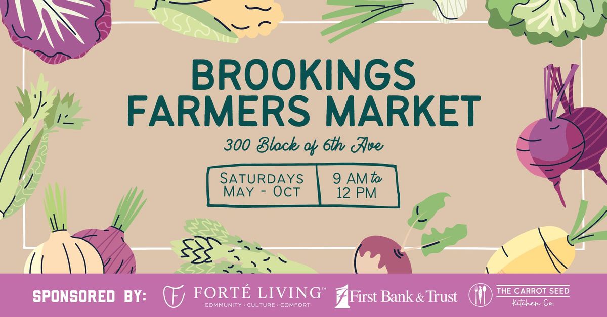 Brookings Farmers Market - 2024 Season