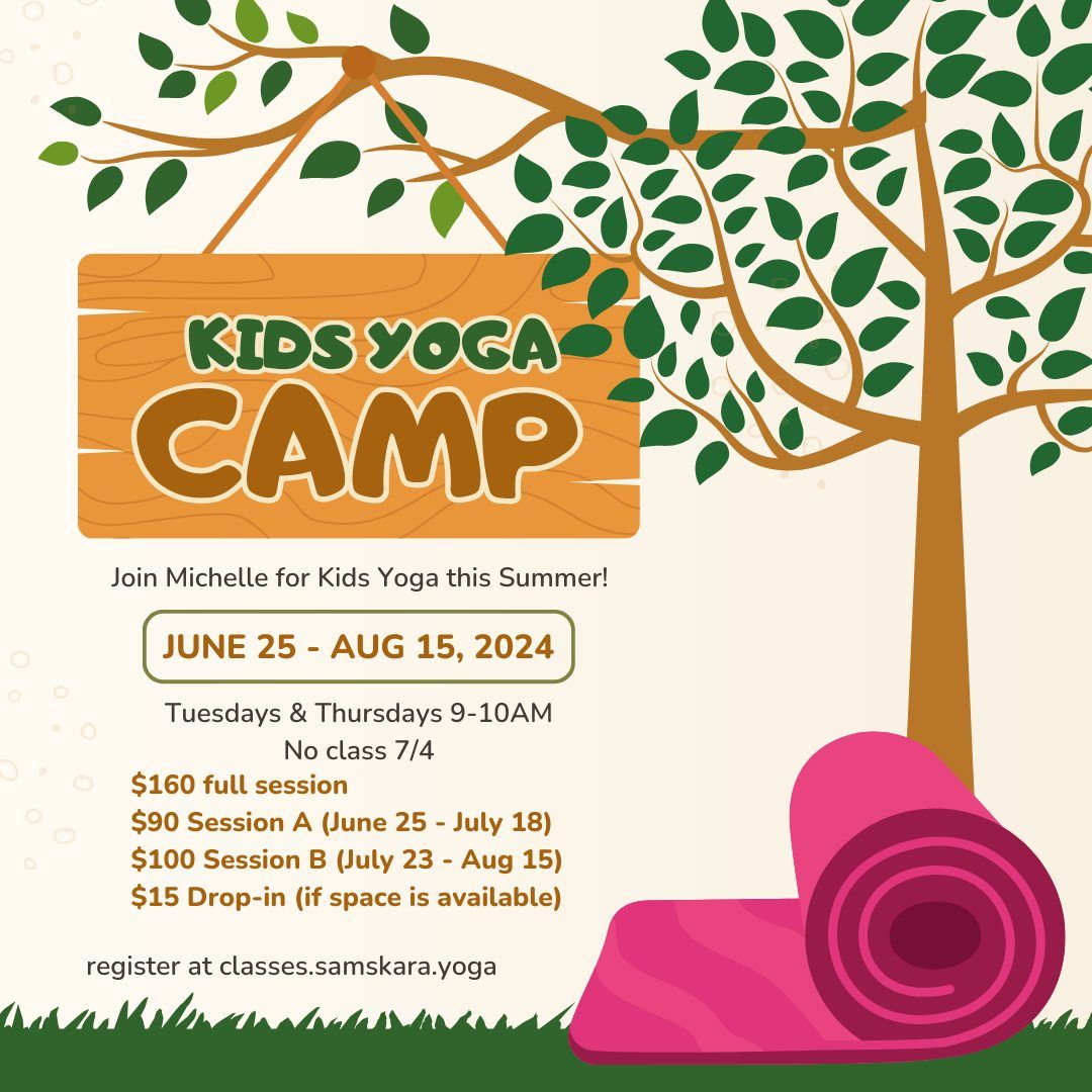 Samskara Kids Yoga Summer Camp