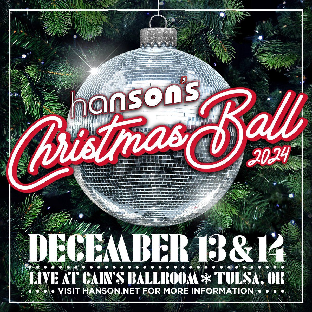 Hanson's Christmas Ball - Friday