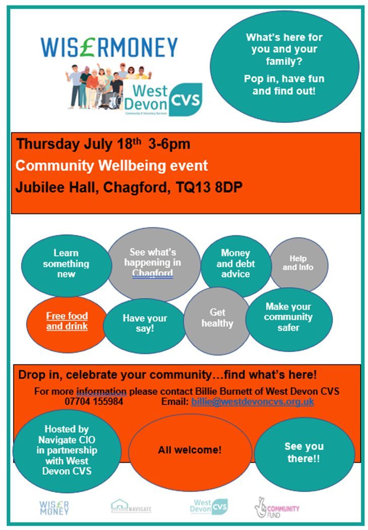 Chagford Community Wellbeing Fair 