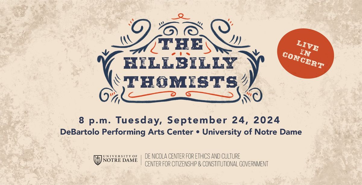 The Hillbilly Thomists in Concert