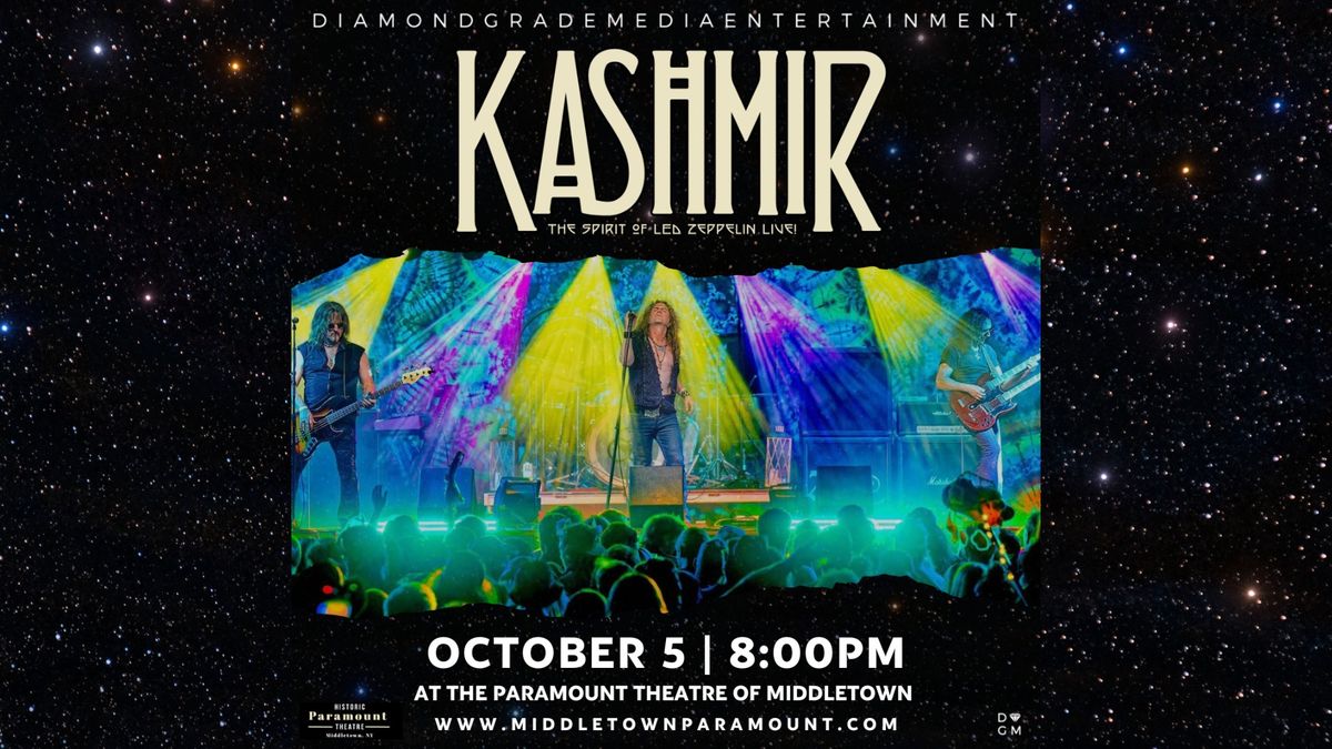 Kashmir Featuring Jean Violet: A Tribute to the Spirit of Led Zeppelin Live