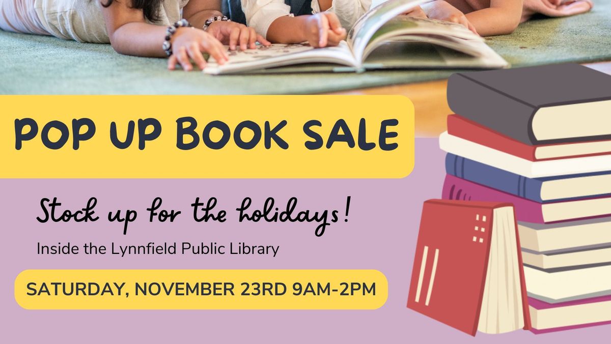 FOLL Holiday Pop-Up Book Sale!