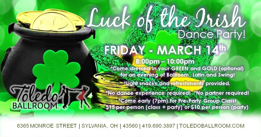 Luck of the Irish Dance Party!