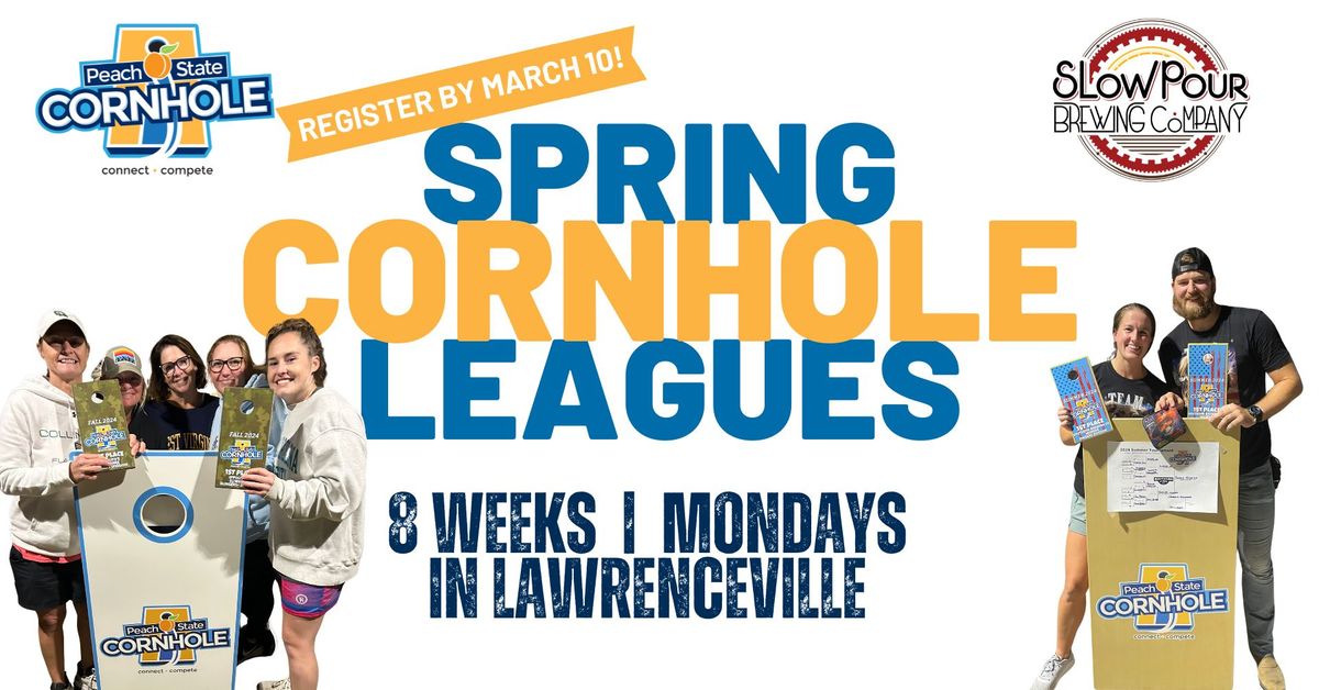 Lawrenceville Spring Cornhole Leagues [Register by March 10]