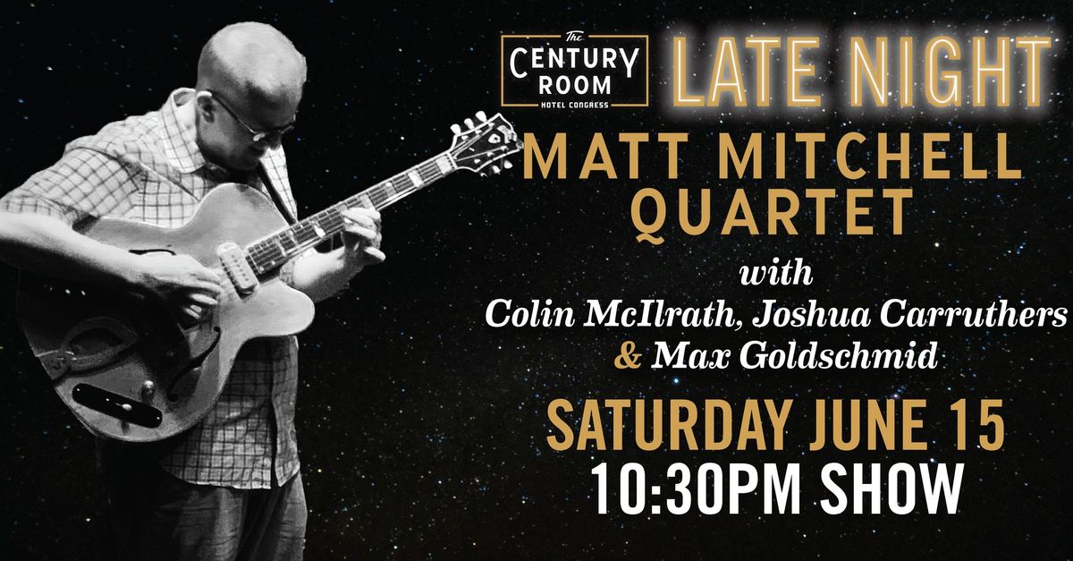 Late Night with Matt Mitchell Quartet!