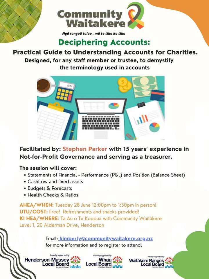 Deciphering Accounts:  Practical Guide to Understanding Accounts for Charities