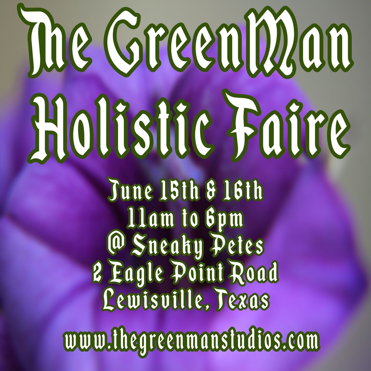 The GreenMan Holistic Faire