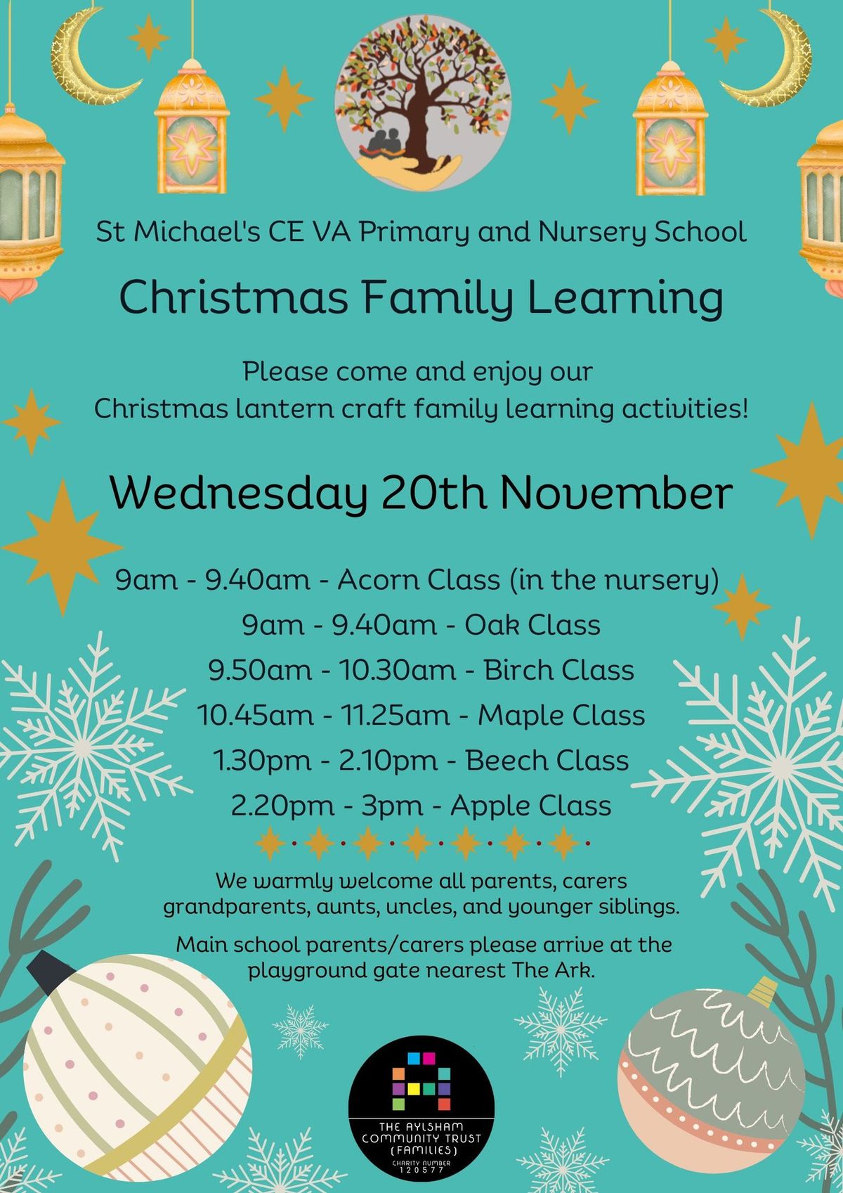 Family Learning at St Michael's CE VA Primary and Nursery School