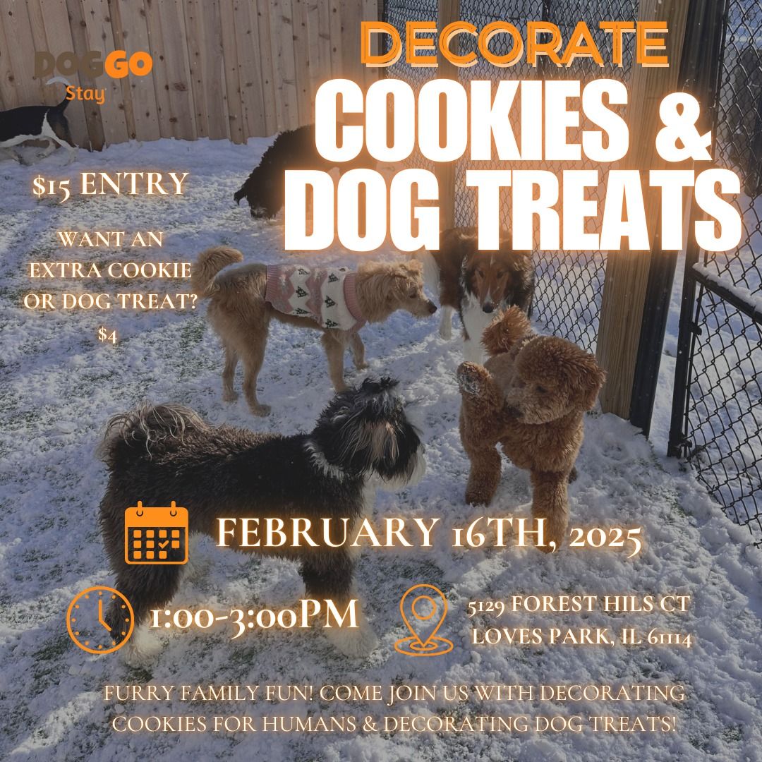 Decorating Dog Treats & Cookies!!! 