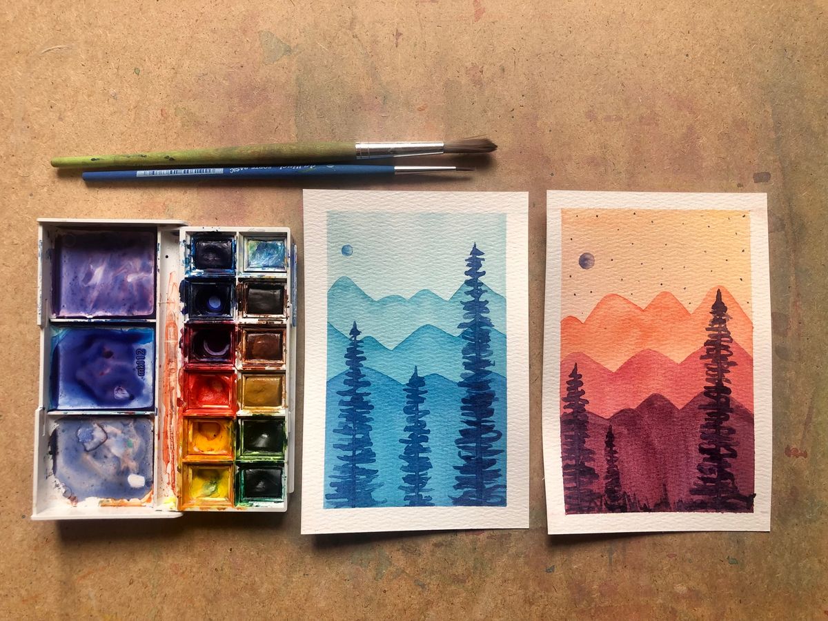 Watercolor Landscapes for Beginners