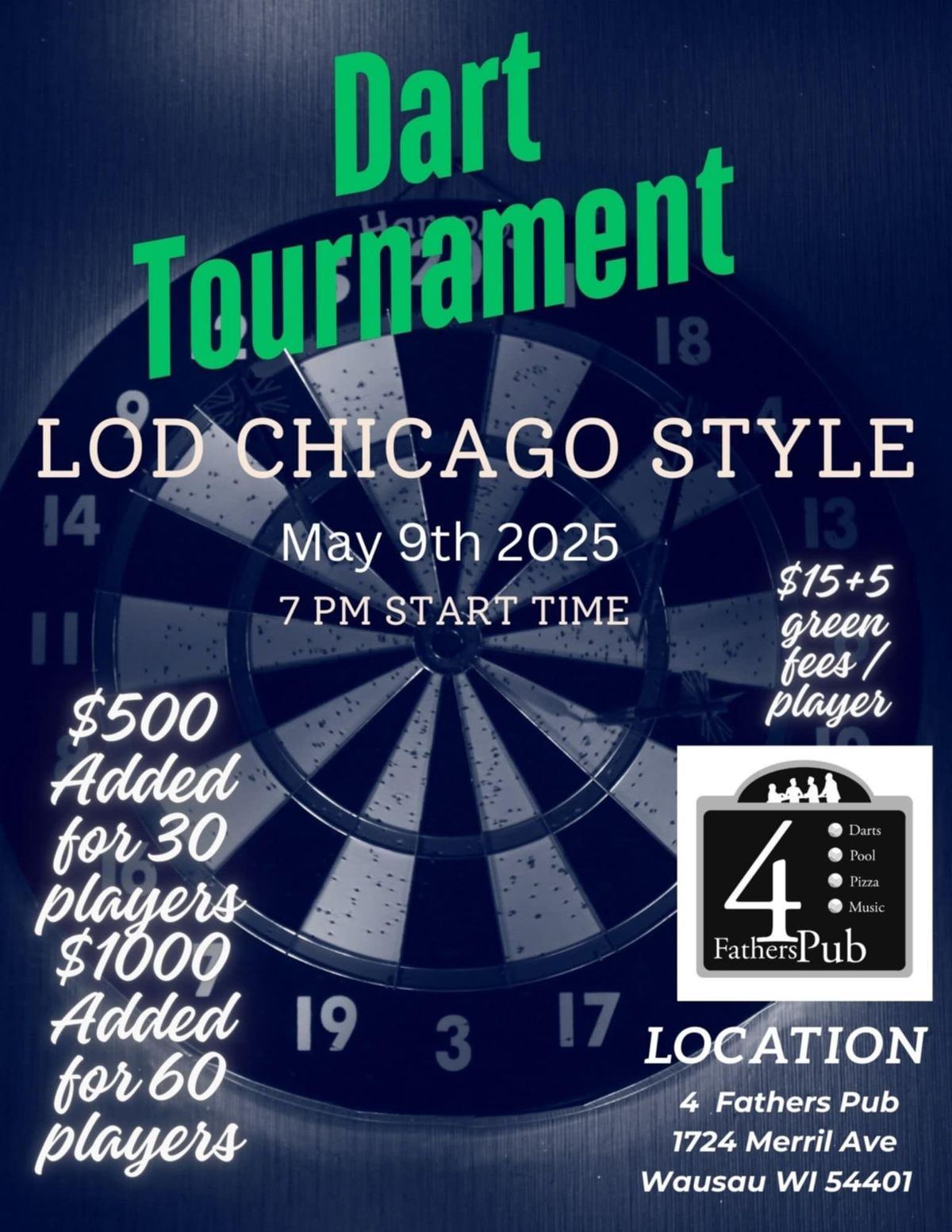 Chicago Style LOD! $1000 added with 60 or more shooters! 