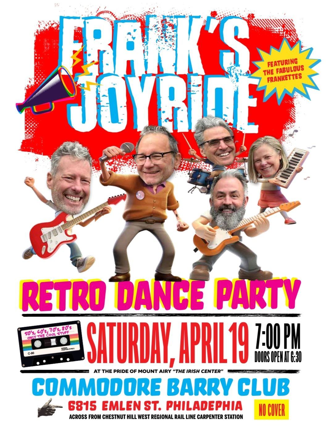 Frank's Joyride Retro Rock Dance Party 