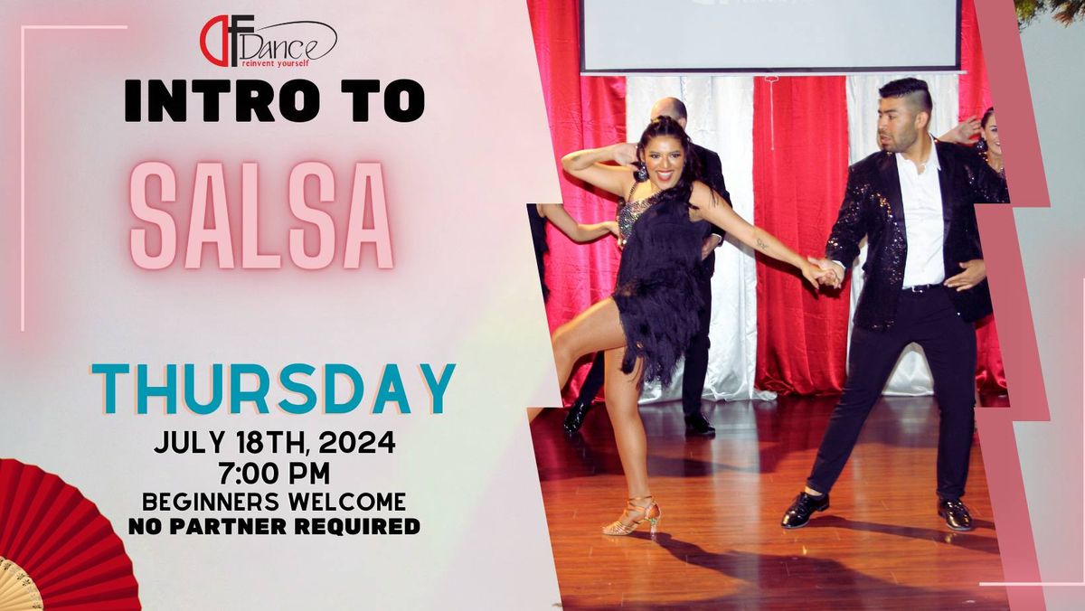 Intro to Salsa - Drop in class!