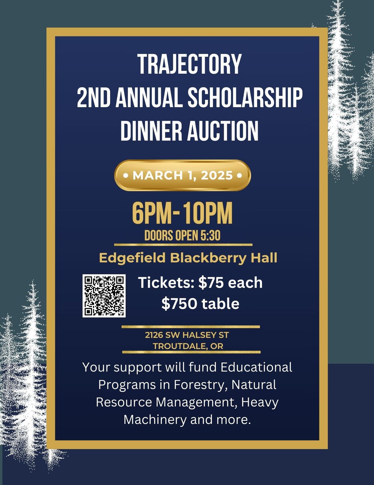 Trajectory 2nd Annual Scholarship Dinner Auction