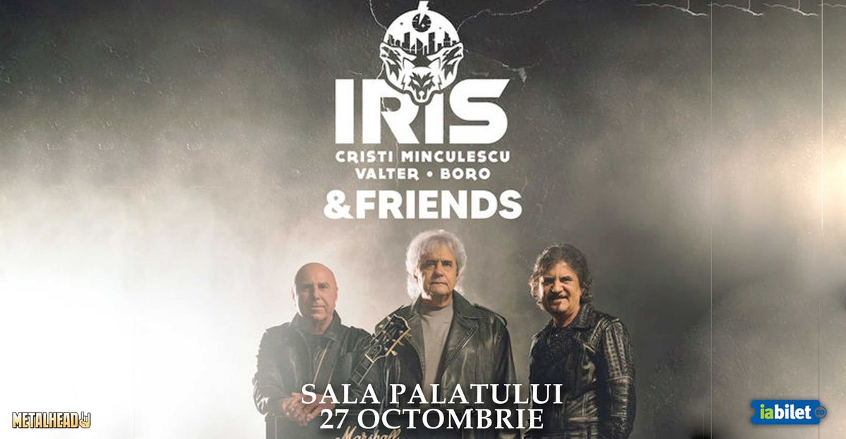 Concert Iris \u2013 Cristi Minculescu, Valter \u0219i Boro & Friends 