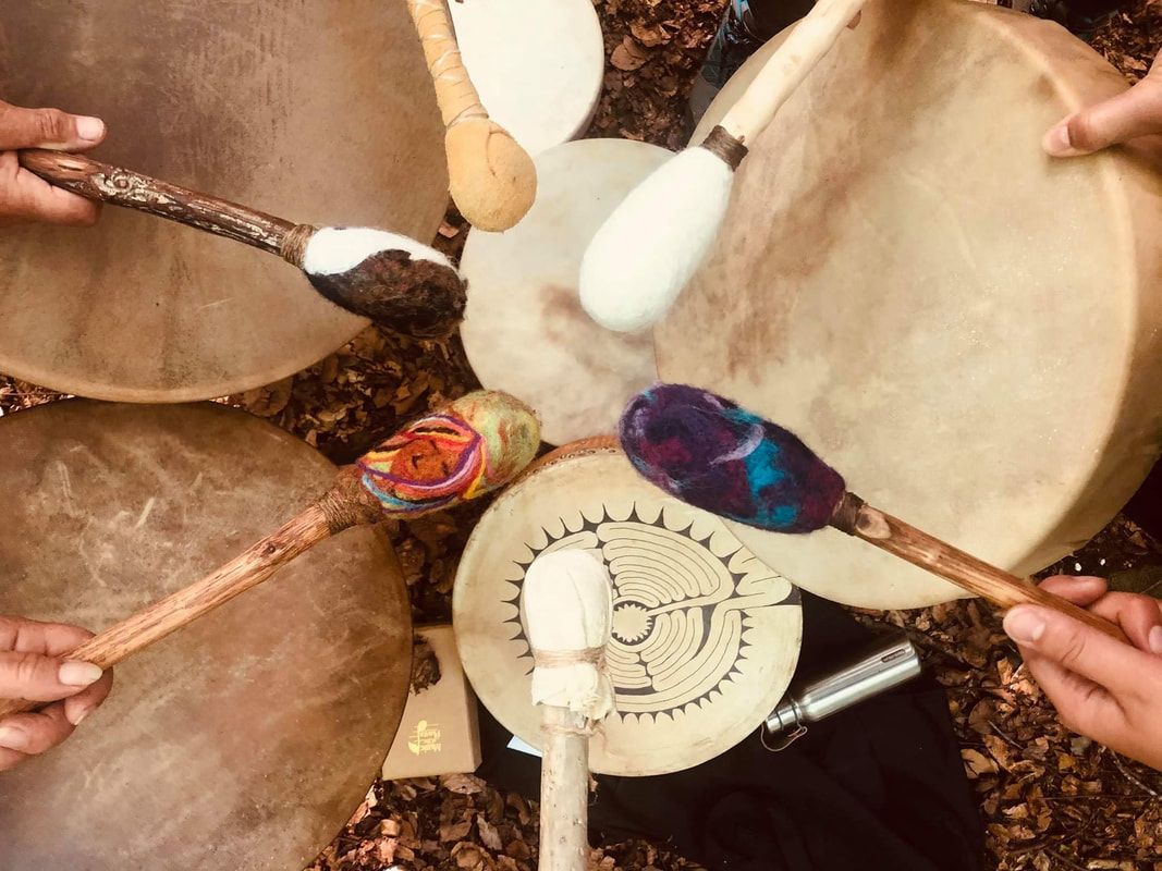 New Moon Drum Circle with Chuck McNabb