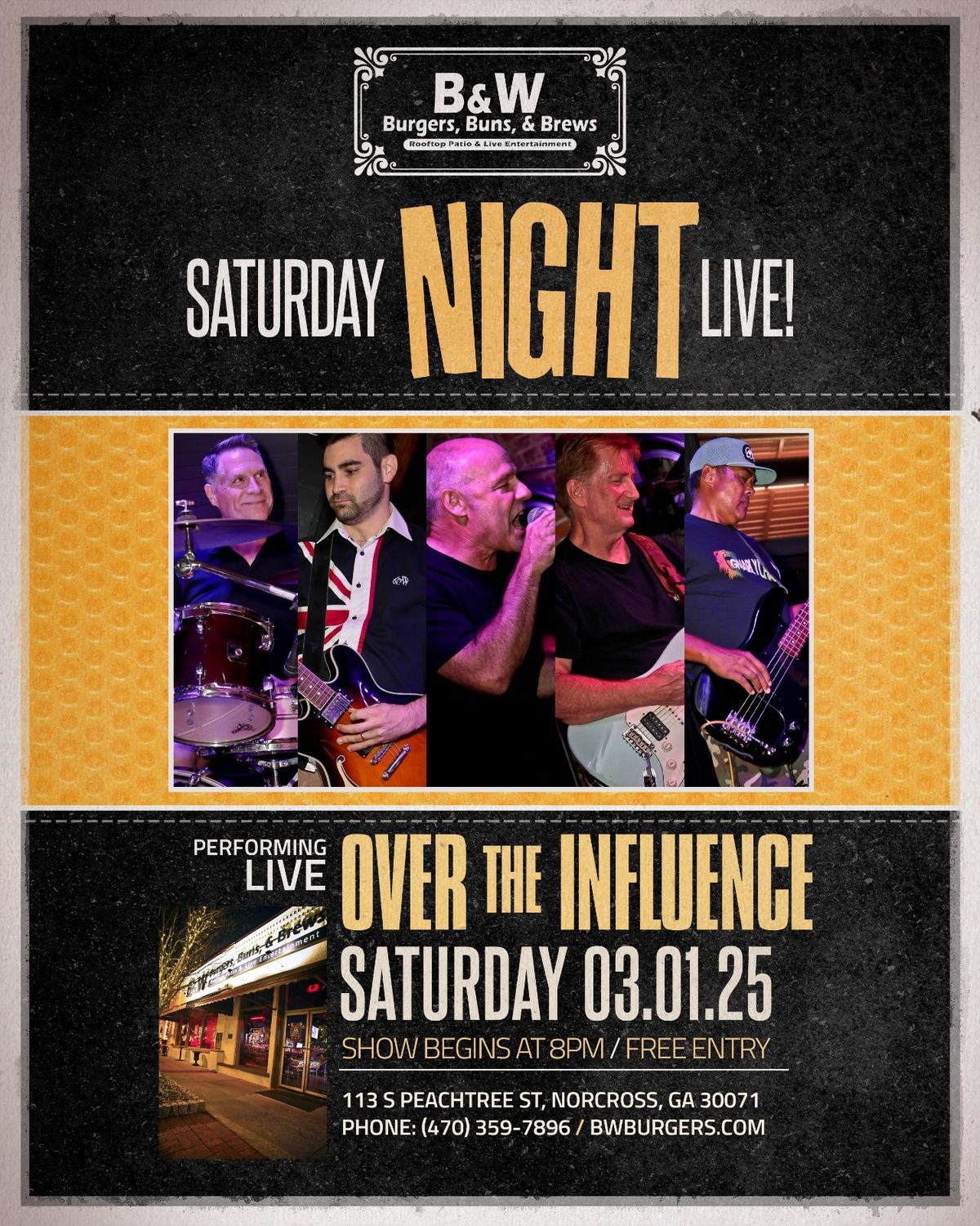 Over The Influence Live - Free Event