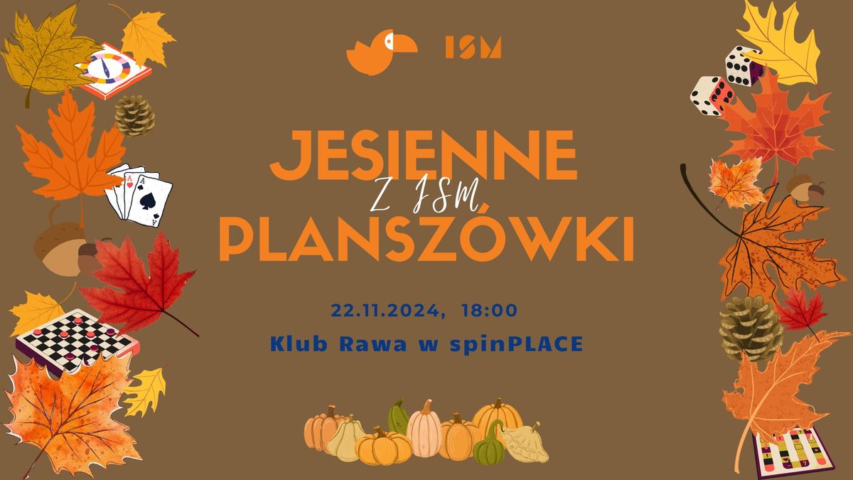 Jesienne plansz\u00f3wki z ISM