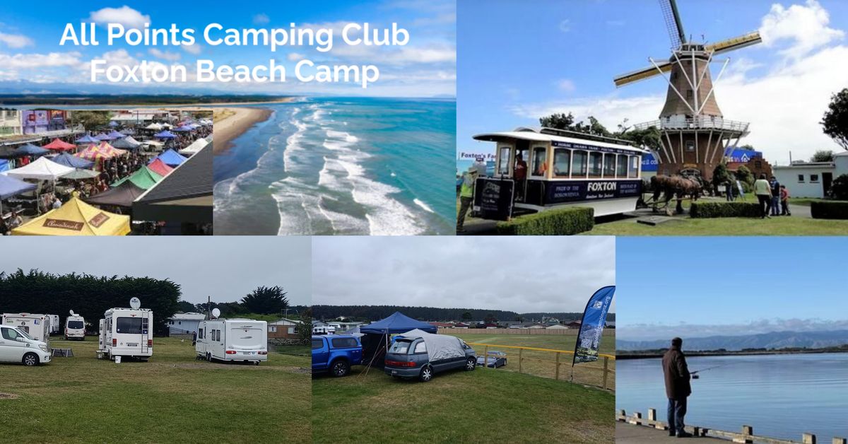 Spring camp at Foxton Beach