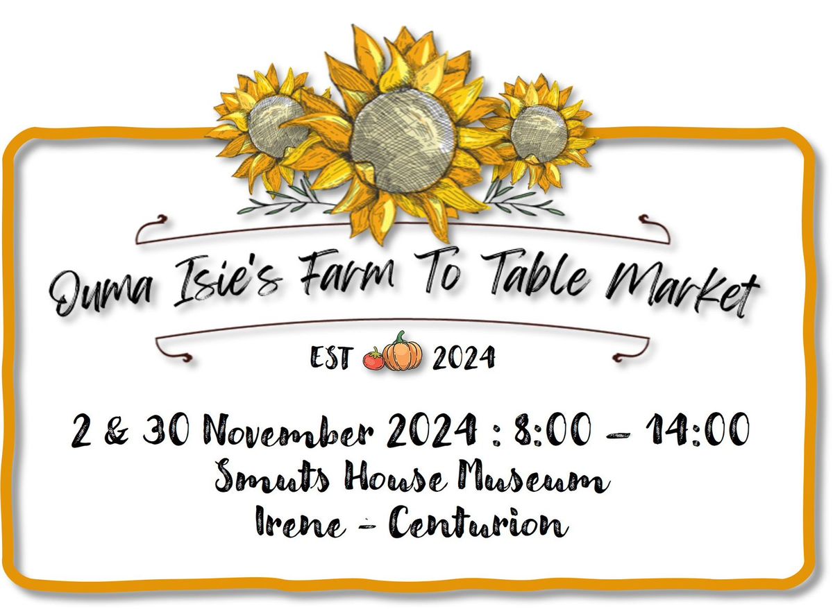 Ouma Isie's Farm to Table Market