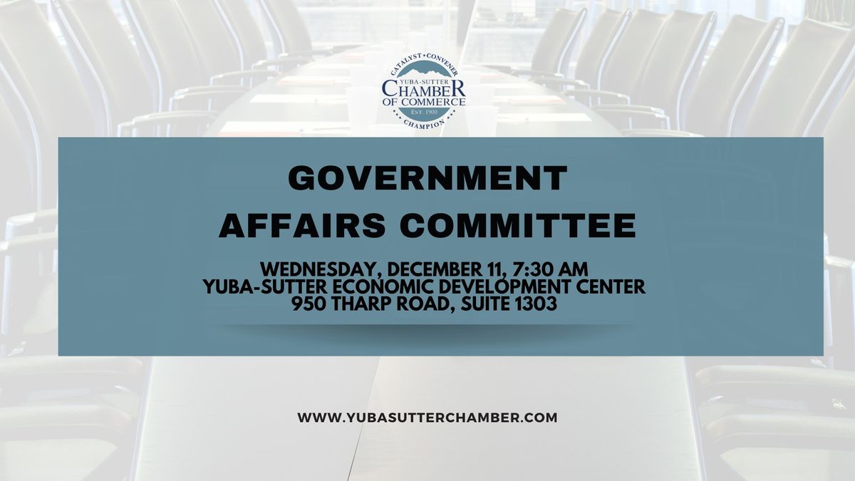 Government Affairs Committee 