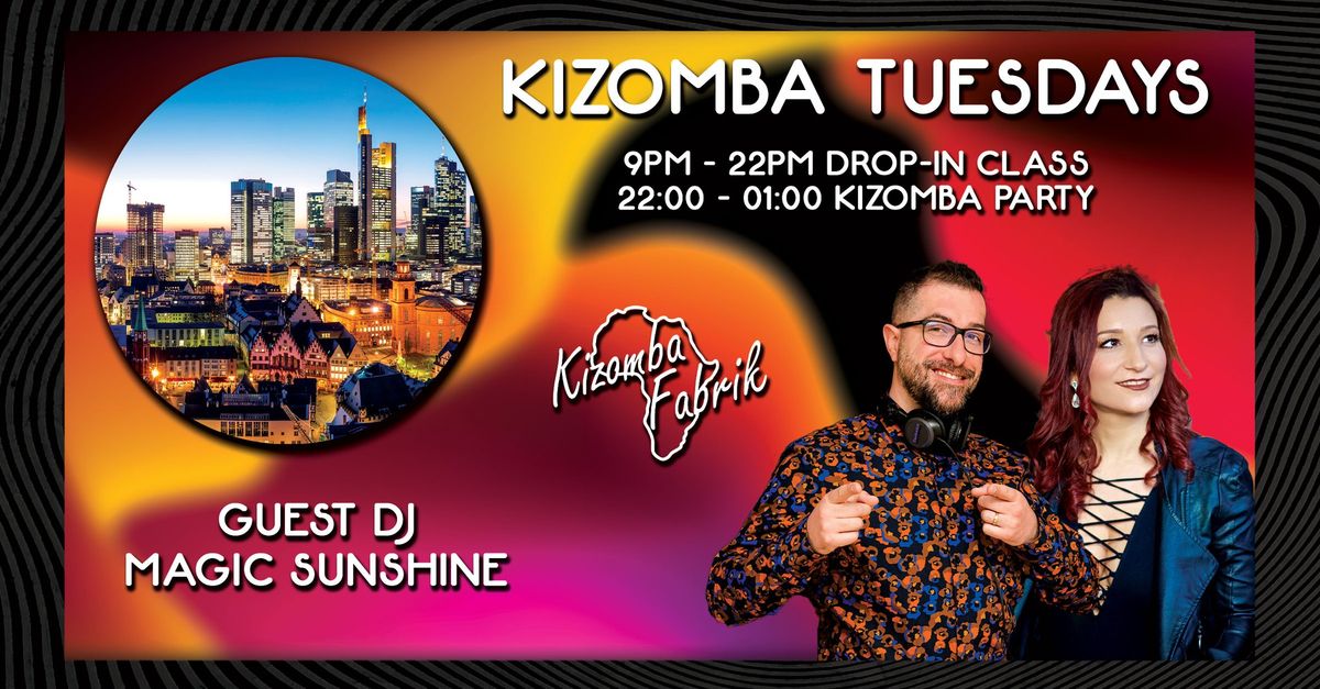 Kizomba Tuesdays with Dj MagicSunshine - Jan 28th