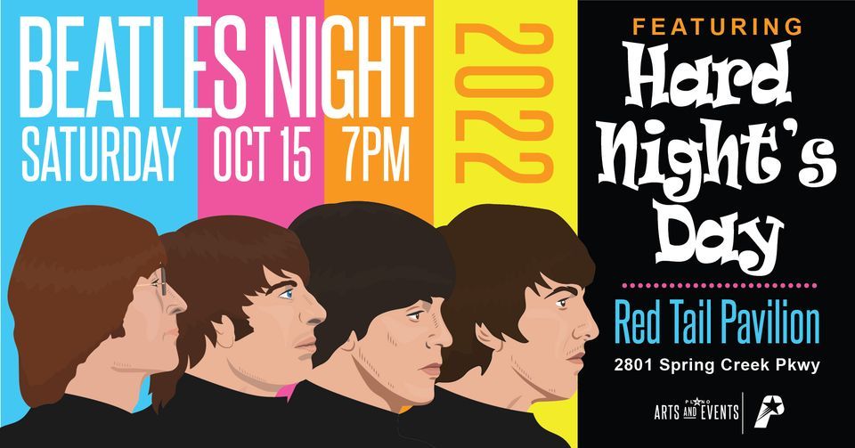 Beatles Night 2022, Red Tail Pavilion, Plano, 15 October 2022