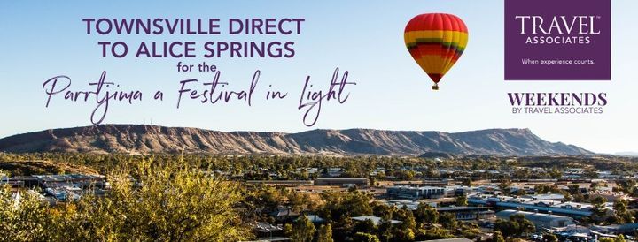 TSV DIRECT TO ALICE SPRINGS - 'Weekends' by Travel Associates