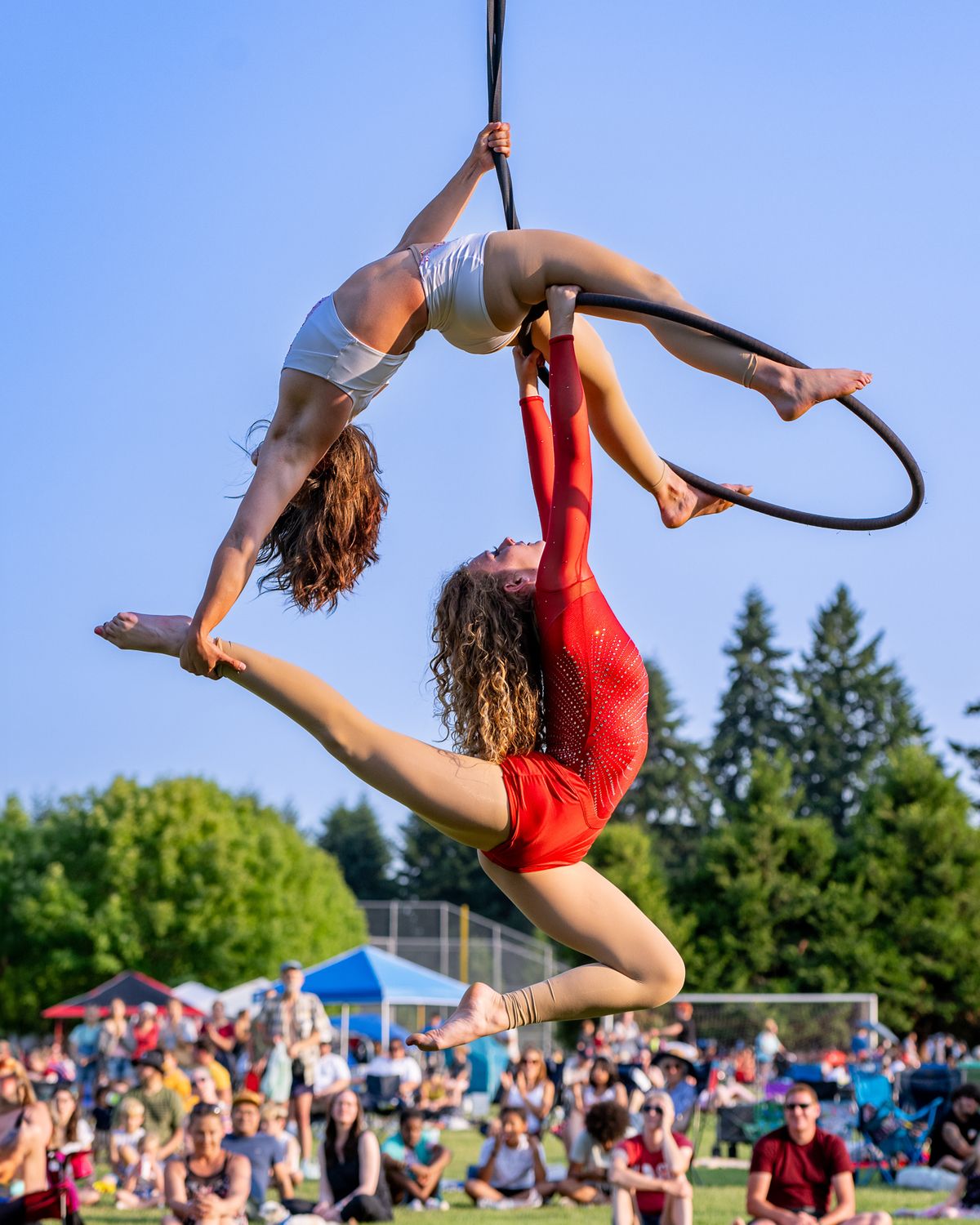 Aerial Shows and Circus Play with Wings Aerial Acrobats