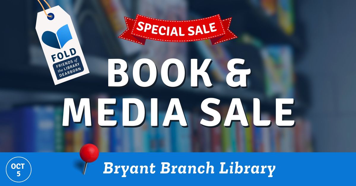 Bryant Branch | FOLD Book & Media Sale