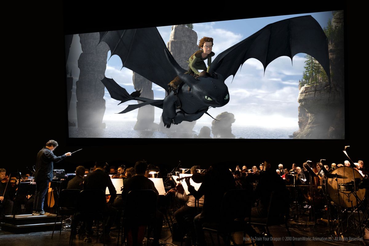 Parking How To Train Your Dragon - In Concert