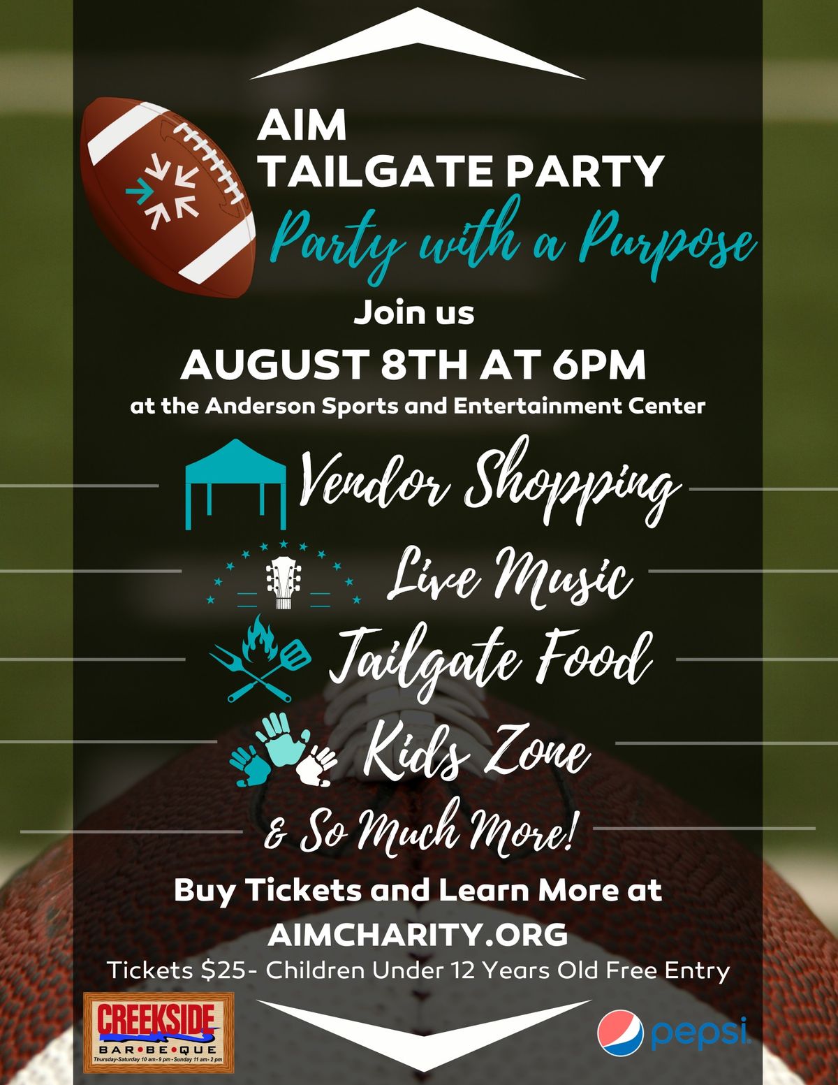 AIM Tailgate Party: Party with a Purpose